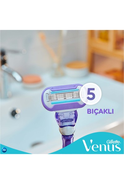 Gillette Venus Swirl Extra Smooth Kadın Tıraş Makinesi