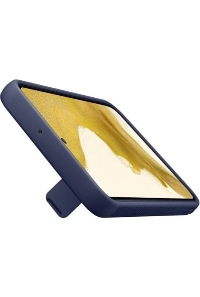 Samsung Galaxy S22 Ayaklı Koruyucu Kılıf Lacivert