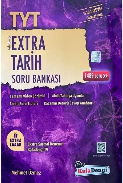 Kafa Dengi Yayınları TYT Extra Tarih Soru Bankası