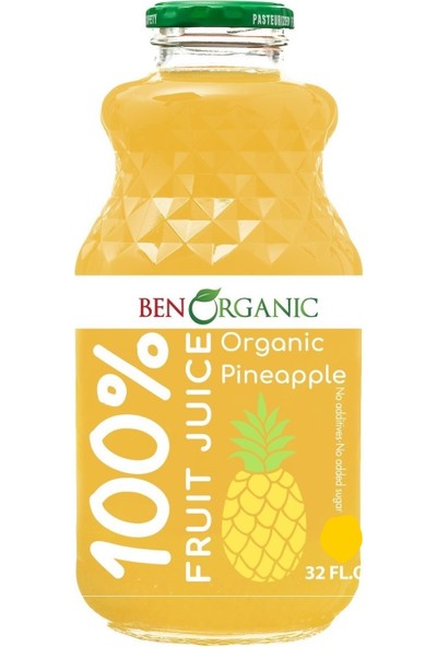 Benorganic Ananas Suyu 946 ml