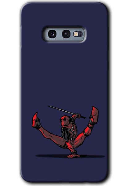 Samsung Galaxy S10E Kılıf Hd Desen Baskılı Arka Kapak - Deadpool 3
