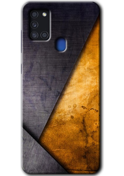 Samsung Galaxy A21S Kılıf Hd Desen Baskılı Arka Kapak - Abstract 3