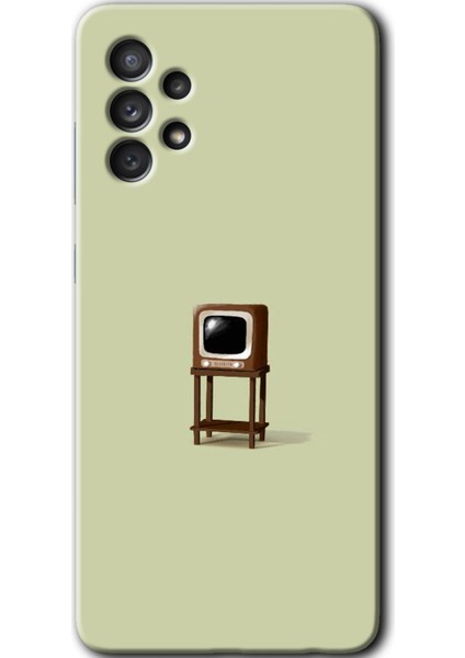 Samsung Galaxy A72 Kılıf Hd Desen Baskılı Arka Kapak - Retro-Tv