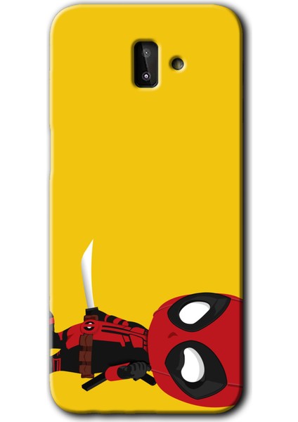 Samsung Galaxy J6 Plus Kılıf Hd Desen Baskılı Arka Kapak - Deadpool 6