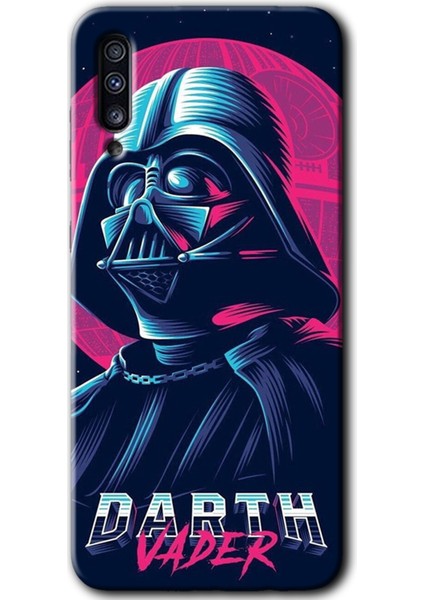 Samsung Galaxy A50 Kılıf Hd Desen Baskılı Arka Kapak - Darth Vader