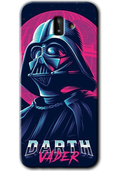 Samsung Galaxy J6 Plus Kılıf Hd Desen Baskılı Arka Kapak - Darth Vader