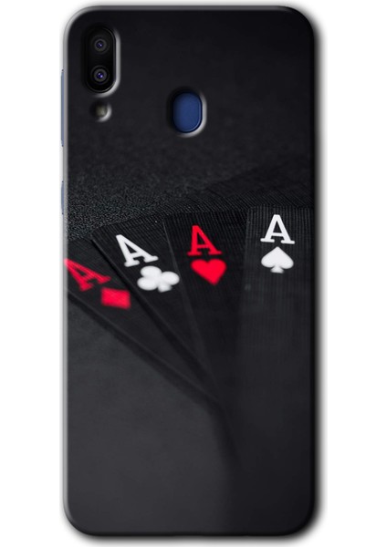Samsung Galaxy M10 Kılıf Hd Desen Baskılı Arka Kapak - Full As
