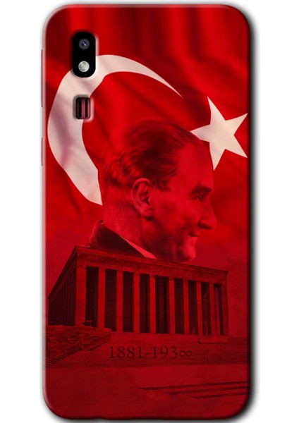 Samsung Galaxy A2 Core Kılıf Hd Desen Baskılı Arka Kapak - Anıtkabir Atatürk