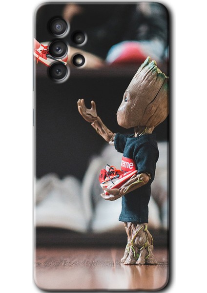 Samsung Galaxy A73 Kılıf Hd Desen Baskılı Arka Kapak - I Am Groot