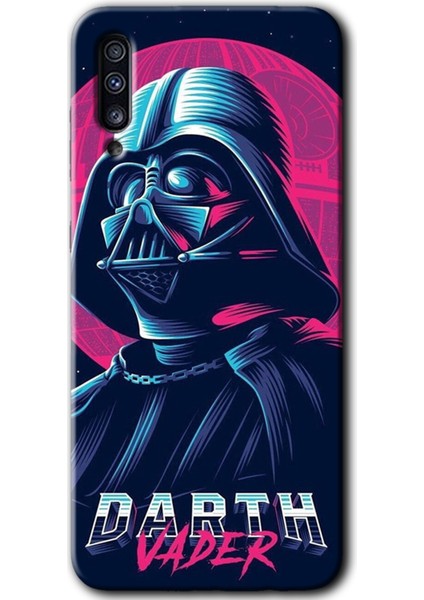 Bera Aksesuar Samsung Galaxy A50S Kılıf Hd Desen Baskılı Arka Kapak - Darth Vader