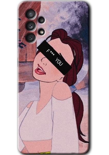 Samsung Galaxy A53 Kılıf Hd Desen Baskılı Arka Kapak - Bad Girl