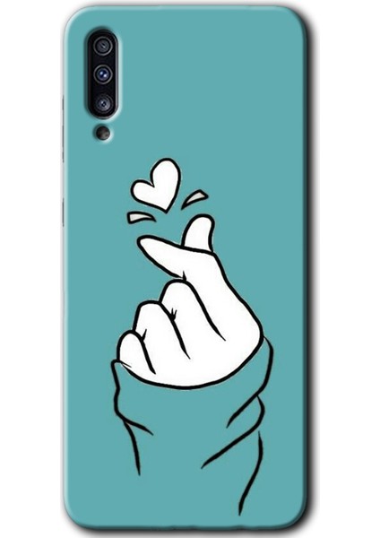 Samsung Galaxy A70S Kılıf Hd Desen Baskılı Arka Kapak - Mutluluk