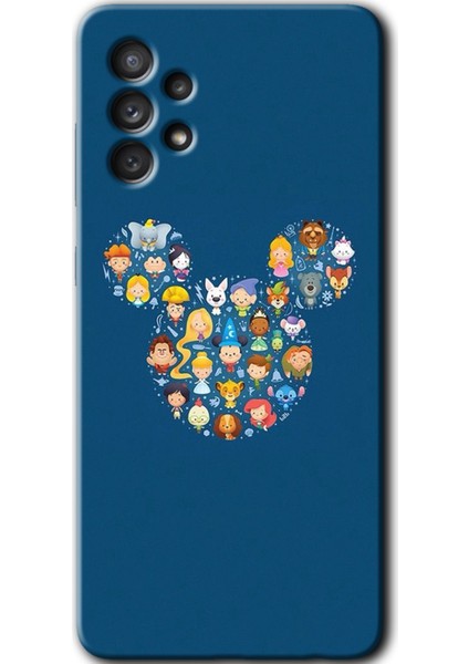 Samsung Galaxy A52S Kılıf Hd Desen Baskılı Arka Kapak - Mickey