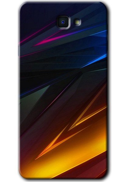 Samsung Galaxy J7 Prime Kılıf Hd Desen Baskılı Arka Kapak - Stranger Lines
