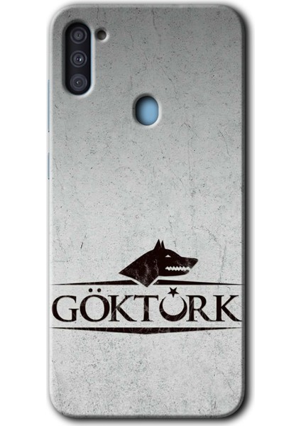 Samsung Galaxy A11 Kılıf Hd Desen Baskılı Arka Kapak - Göktürk