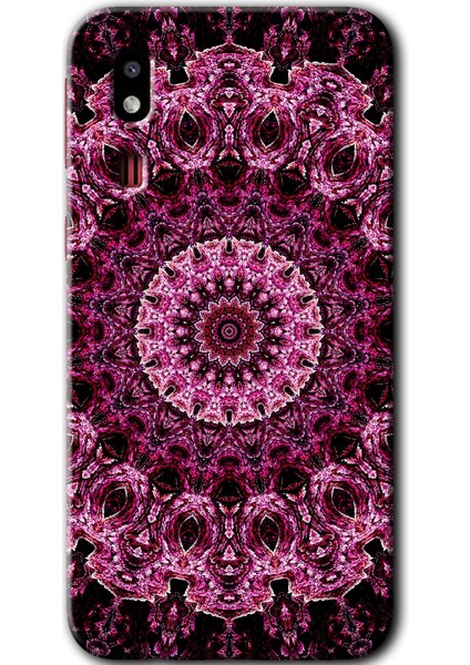 Samsung Galaxy A2 Core Kılıf Hd Desen Baskılı Arka Kapak - Mandala Patterns Kaleidoscope