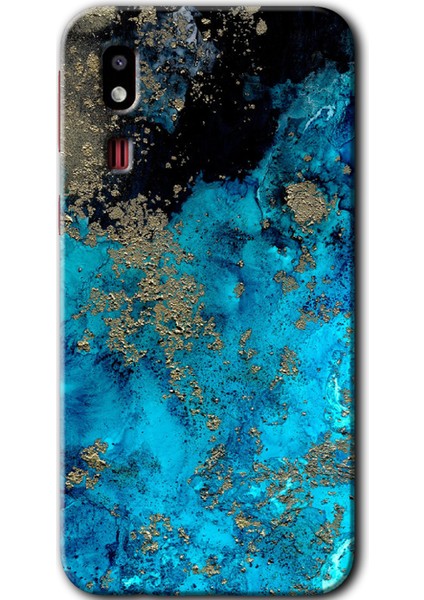 Samsung Galaxy A2 Core Kılıf Hd Desen Baskılı Arka Kapak - Klas Mermer
