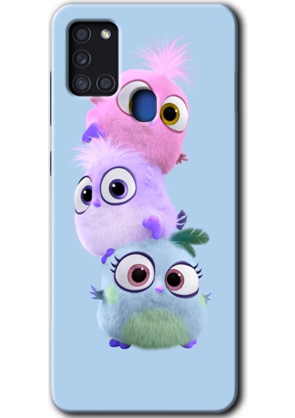 Samsung Galaxy A21S Kılıf Hd Desen Baskılı Arka Kapak - Puffy