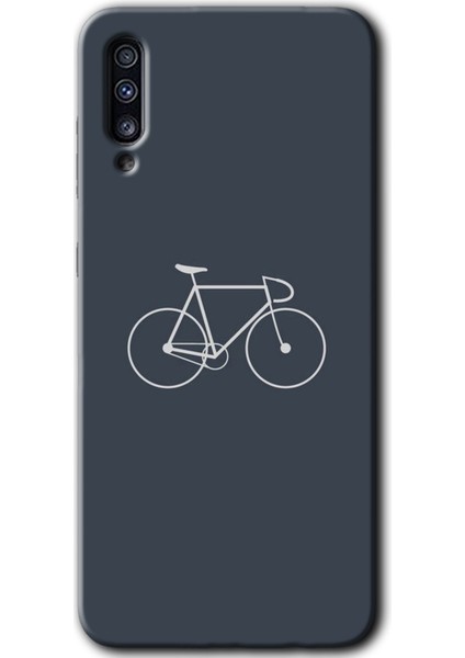 Bera Aksesuar Samsung Galaxy A50S Kılıf Hd Desen Baskılı Arka Kapak - Bike