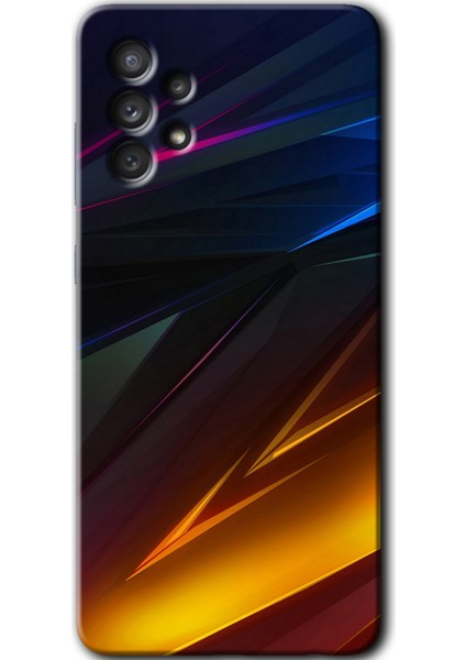 Samsung Galaxy A72 Kılıf Hd Desen Baskılı Arka Kapak - Stranger Lines