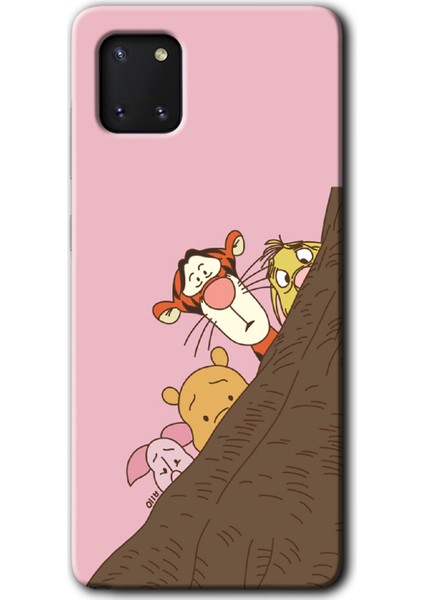 Samsung Galaxy A81 Kılıf Hd Desen Baskılı Arka Kapak - Winnie The Pooh