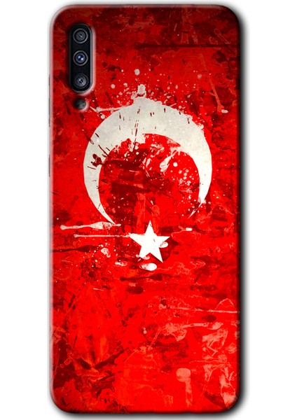 Samsung Galaxy A70S Kılıf Hd Desen Baskılı Arka Kapak - Albayrak 2