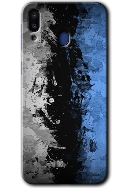 Samsung Galaxy M10 Kılıf Hd Desen Baskılı Arka Kapak - Abstract Wallpaper
