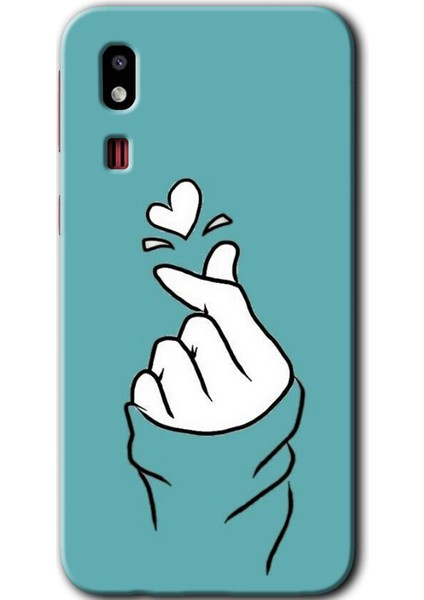 Samsung Galaxy A2 Core Kılıf Hd Desen Baskılı Arka Kapak - Mutluluk
