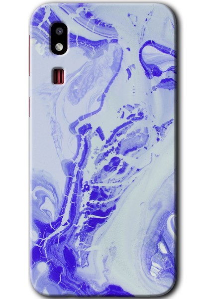 Samsung Galaxy A2 Core Kılıf Hd Desen Baskılı Arka Kapak - Cranny Liquid Wall