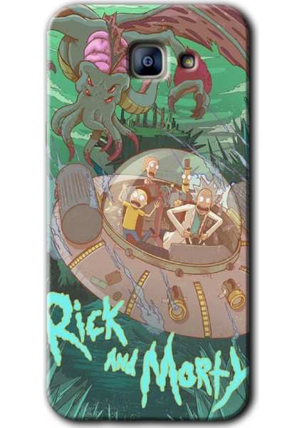 Samsung Galaxy A8 2016 Kılıf Hd Desen Baskılı Arka Kapak - Bad Breaking