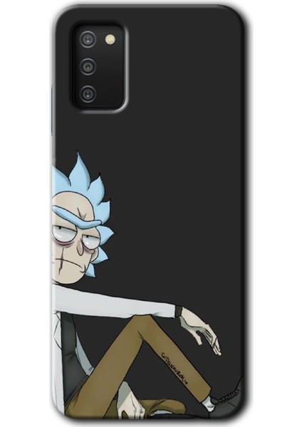 Samsung Galaxy A03S Kılıf Hd Desen Baskılı Arka Kapak - Rick