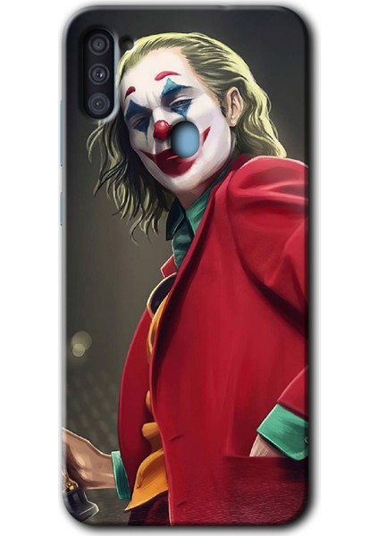 Bera Aksesuar Samsung Galaxy A11 Kılıf Hd Desen Baskılı Arka Kapak - Reel Joker