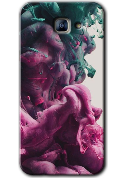 Samsung Galaxy A8 2016 Kılıf Hd Desen Baskılı Arka Kapak - Liquid Cloud
