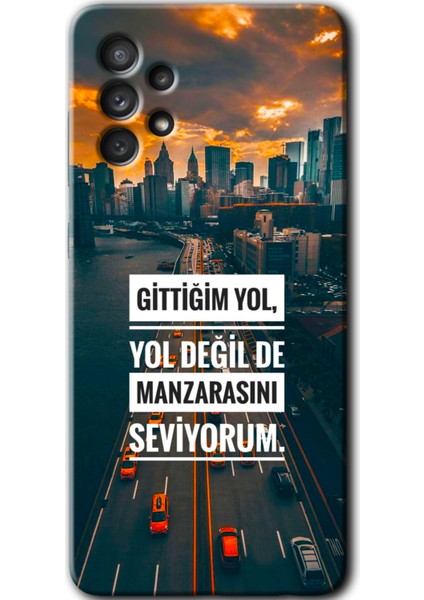 Samsung Galaxy A52 Kılıf Hd Desen Baskılı Arka Kapak - Manzara Seviyorum