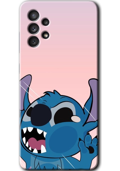 Samsung Galaxy A52S Kılıf Hd Desen Baskılı Arka Kapak - Stitch