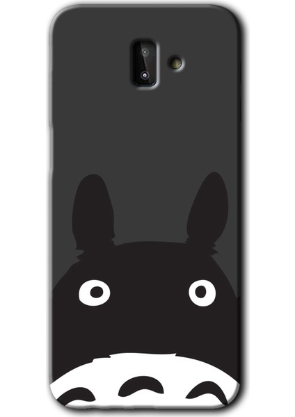 Samsung Galaxy J6 Plus Kılıf Hd Desen Baskılı Arka Kapak - Şaşkın Eşek
