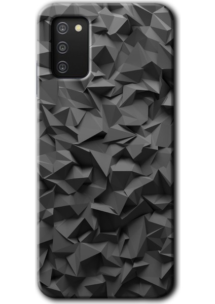 Samsung Galaxy A02S Kılıf Hd Desen Baskılı Arka Kapak - Dark Broke