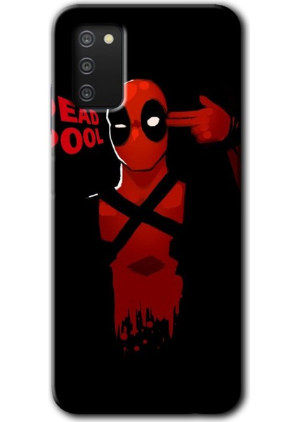 Samsung Galaxy A02S Kılıf Hd Desen Baskılı Arka Kapak - Deadpool 4