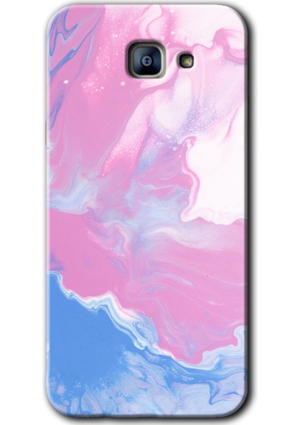 Samsung Galaxy A8 2016 Kılıf Hd Desen Baskılı Arka Kapak - Liquid Lekeler Art