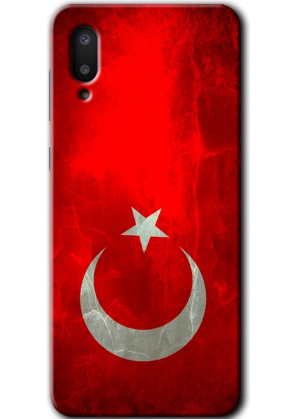 Samsung Galaxy A02 Kılıf Hd Desen Baskılı Arka Kapak - Albayrak