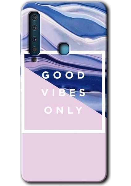 Samsung Galaxy A9 2018 Kılıf Hd Desen Baskılı Arka Kapak - Good Vibes