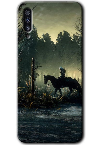 Samsung Galaxy A50 Kılıf Hd Desen Baskılı Arka Kapak - Savaşçı