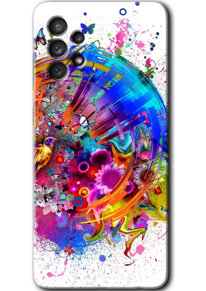 Samsung Galaxy A13 Kılıf Hd Desen Baskılı Arka Kapak - 4K Clock
