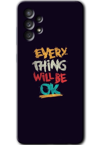 Samsung Galaxy A13 Kılıf Hd Desen Baskılı Arka Kapak - Everything