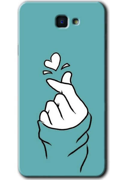 Samsung Galaxy J7 Prime Kılıf Hd Desen Baskılı Arka Kapak - Mutluluk