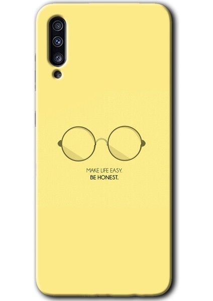 Samsung Galaxy A70S Kılıf Hd Desen Baskılı Arka Kapak - Be Honest