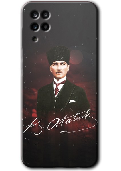 Samsung Galaxy Note 5 Kılıf Hd Desen Baskılı Arka Kapak - Kemal Atatürk