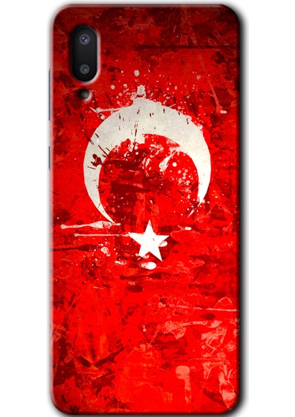 Samsung Galaxy A02 Kılıf Hd Desen Baskılı Arka Kapak - Albayrak 2