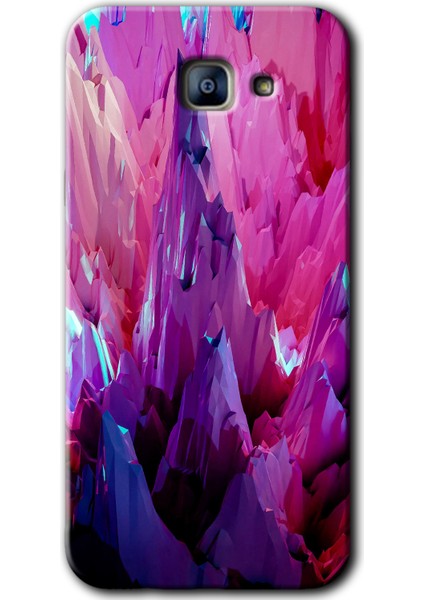 Samsung Galaxy A8 2016 Kılıf Hd Desen Baskılı Arka Kapak - Abstraction Sharp