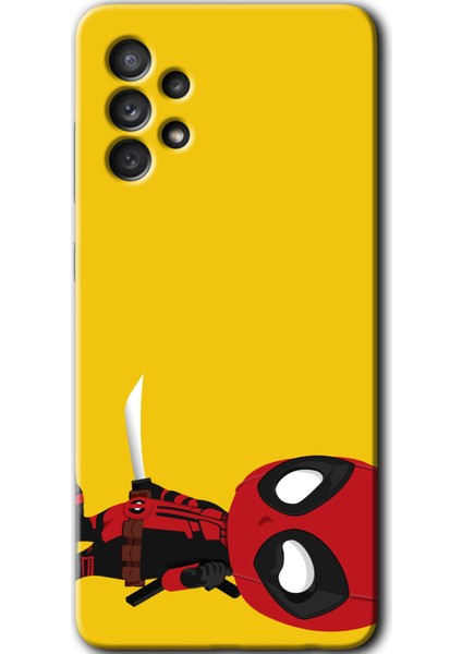 Samsung Galaxy A13 Kılıf Hd Desen Baskılı Arka Kapak - Deadpool 6